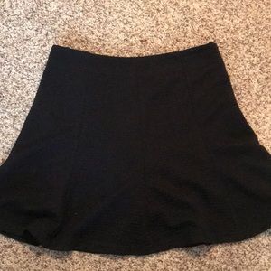 Black skater skirt